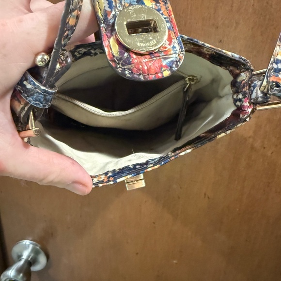 Brahmin Crossbody • Multi-Color Embossed Leather - Picture 3 of 3